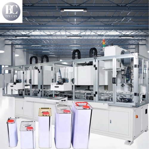 Latest company news about (Layout de la solución) 40CPM LÍNEA de producción de latas cuadradas