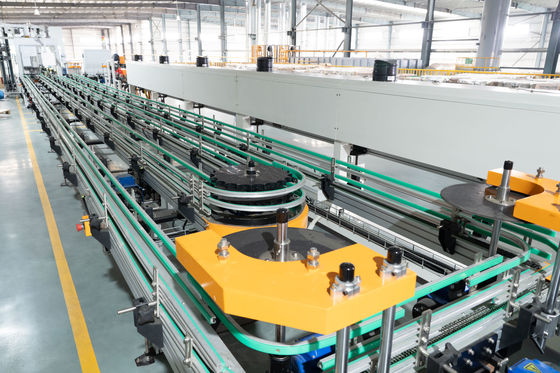 Buon prezzo Controllo PLC della catena di raccolta delle lattine di polvere in linea