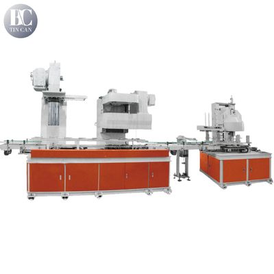 Guter Preis Automatische UN 20L Blechbehältermachine 30CPM 5gallon Eimer Produktionslinie Online