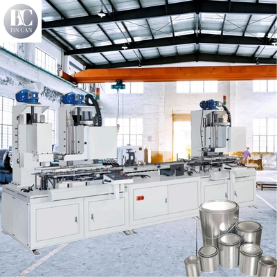 Buon prezzo Linea di produzione di lattine di stagno vuote da 40 cpm D165 4 litri Lattine rotonde con manico in linea