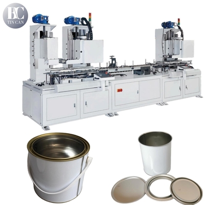 Buon prezzo Macchine per la fabbricazione di lattine di verniciatura a 60 cpm Macchine di produzione combinata ad alta velocità in linea