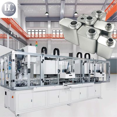 Bon prix Machine de fabrication de boîtes d'étain vides intégrées de qualité alimentaire 40 cpm en ligne