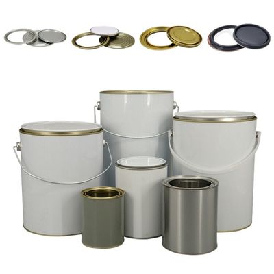 Goede prijs 5 liter ronde blikken D164.8 Ringonder accessoires online