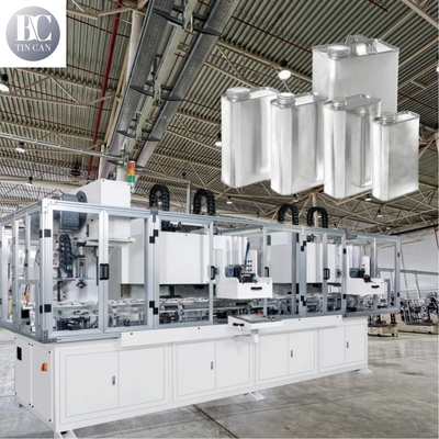 Buon prezzo Macchine di produzione di lattine oblonghe vuote con fondo di sigillamento automatico OEM integrato 40cpm in linea