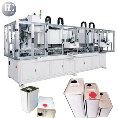 Bon prix Machine intégrée de fabrication automatique de boîtes d'étain rectangulaires de petite taille à haute vitesse en ligne