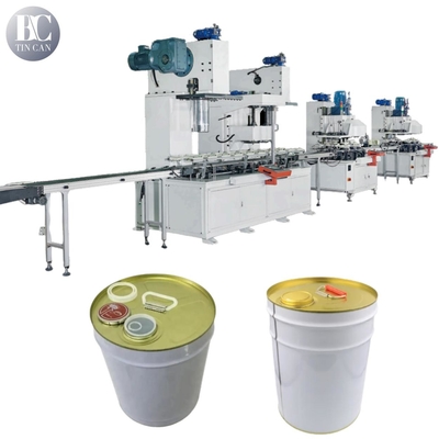 ราคาดี เครื่องทํากระป๋องอัตโนมัติ 18L Drum Tin เครื่องทํากระป๋องอัตโนมัติ ออนไลน์