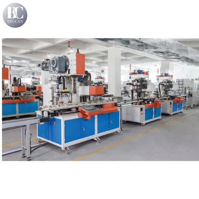 calidad Máquina automática de fabricación de latas rectangulares de 1 galón de 4 litros 30 cpm para la fabricación de latas de estaño oblongas pequeñas fábrica