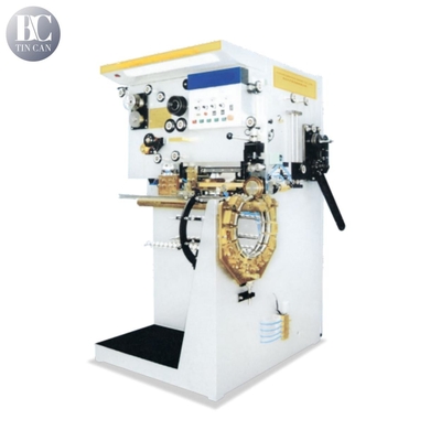 Buen precio Máquina de soldadura de costura de conversión de frecuencia de cuerpo de lata semiautomática 80CPM D65-D286mm en línea