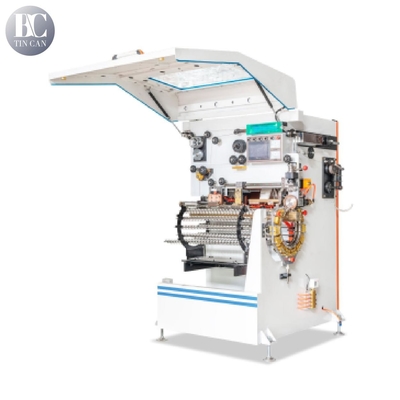 Buen precio Saldadora de latas industriales 60CPM Máquina de soldadura semiautomática de latas D65-D290mm en línea