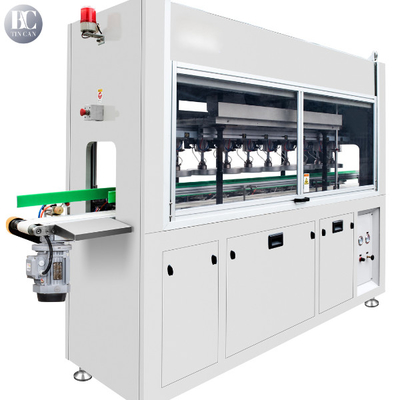 Buon prezzo Tester lineare di perdite di contenitori chimici 20cpm 1L 5L Tester automatico di pressione in linea