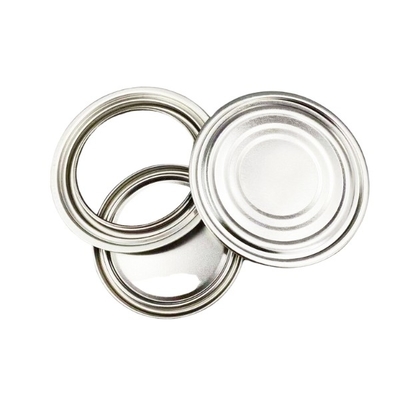 Buon prezzo 4 litri Ring Bottom Cover D158 Dye Size Tin Can Parts Copertura metallica bianca in linea