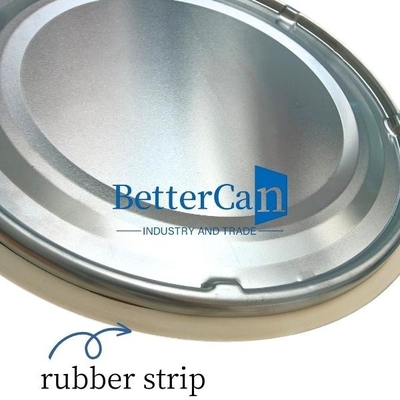 Buen precio Componentes de latas de estaño de metal 0,45 mm Cerradura de gancho Accesorios de cubierta de metal Fondo de estaño en línea