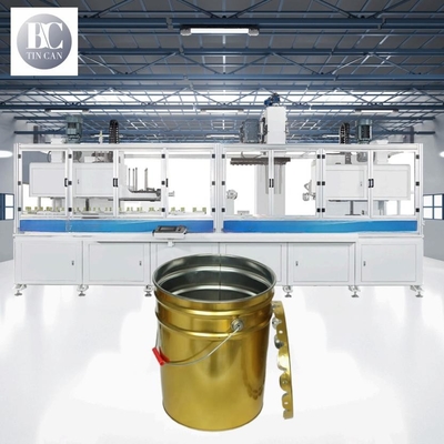 Buon prezzo Macchina per la produzione di secchi di stagno ad alta velocità 45cpm Siemens Motion Control in linea