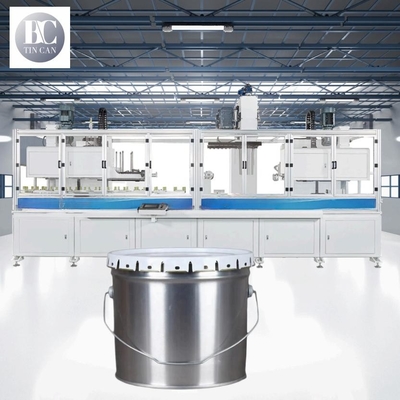 Buon prezzo Macchina automatica per la fabbricazione di secchi di secchi di 50 cc/min per il rivestimento di secchi di 10 litri in linea