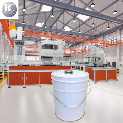Buon prezzo Macchina per la fabbricazione di secchi da 30 cpm OEM Macchina per la cucitura della copertura del secchi da latta in linea